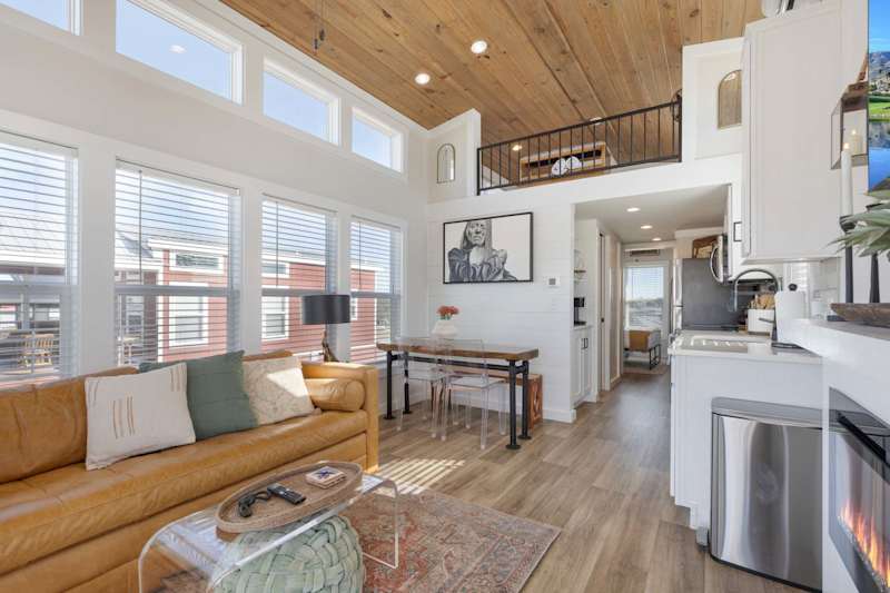 Bella Vista | Covered Porch | Electric Fireplace