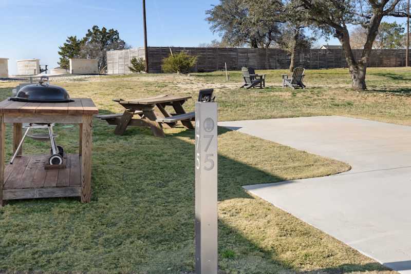 Firefly - Premier RV Site 075 - Grill & Outdoor Chairs!