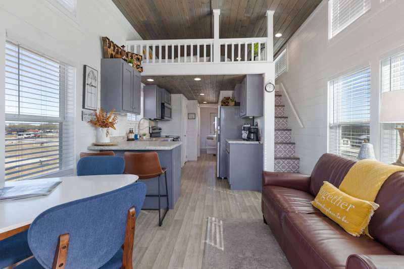 Blue Terrace | Covered Porch, Loft Bedroom, Grill