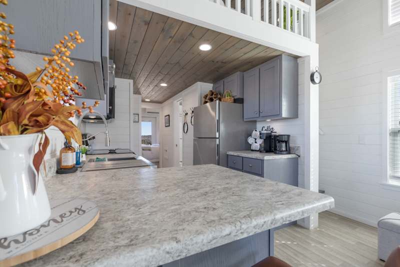 Blue Terrace | Covered Porch, Loft Bedroom, Grill