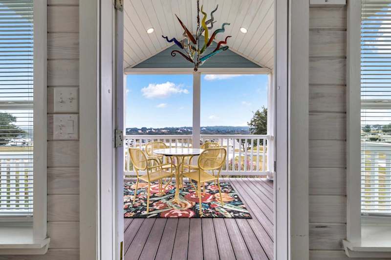 Blue Skies | Pond-View Porch