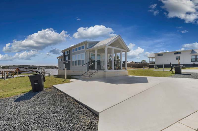 Bella Vista | Covered Porch | Electric Fireplace