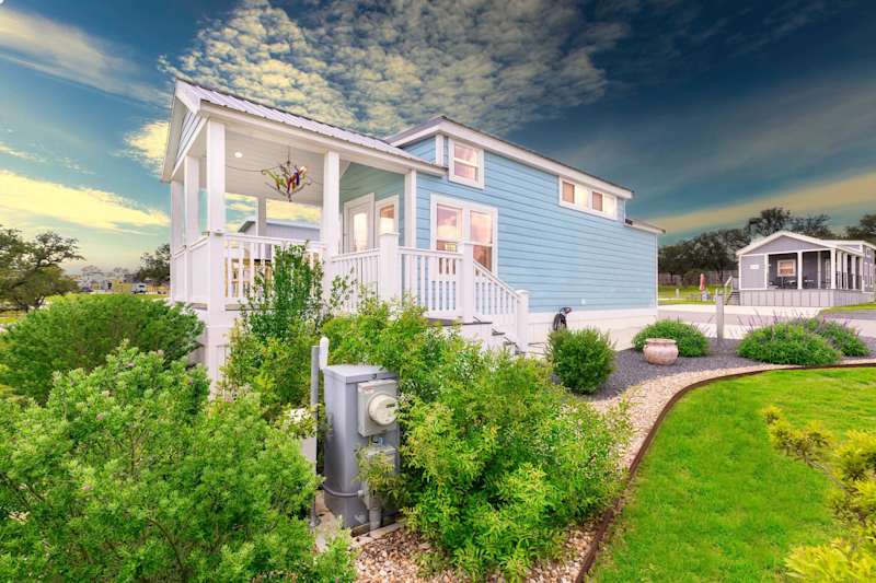 Blue Skies | Pond-View Porch