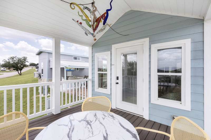 Blue Skies | Pond-View Porch