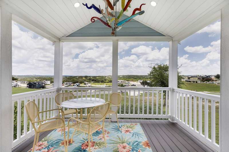 Blue Skies | Pond-View Porch